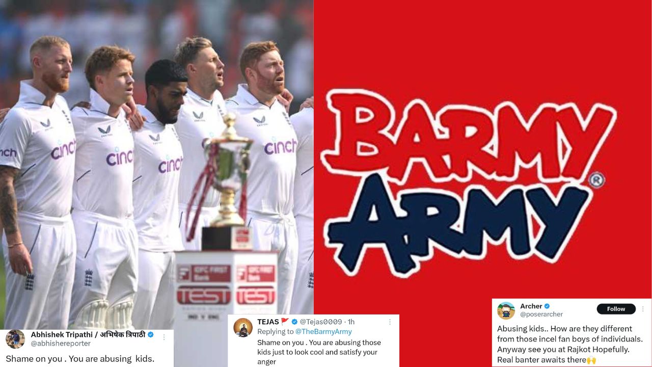 Fans slam England's The Barmy Army