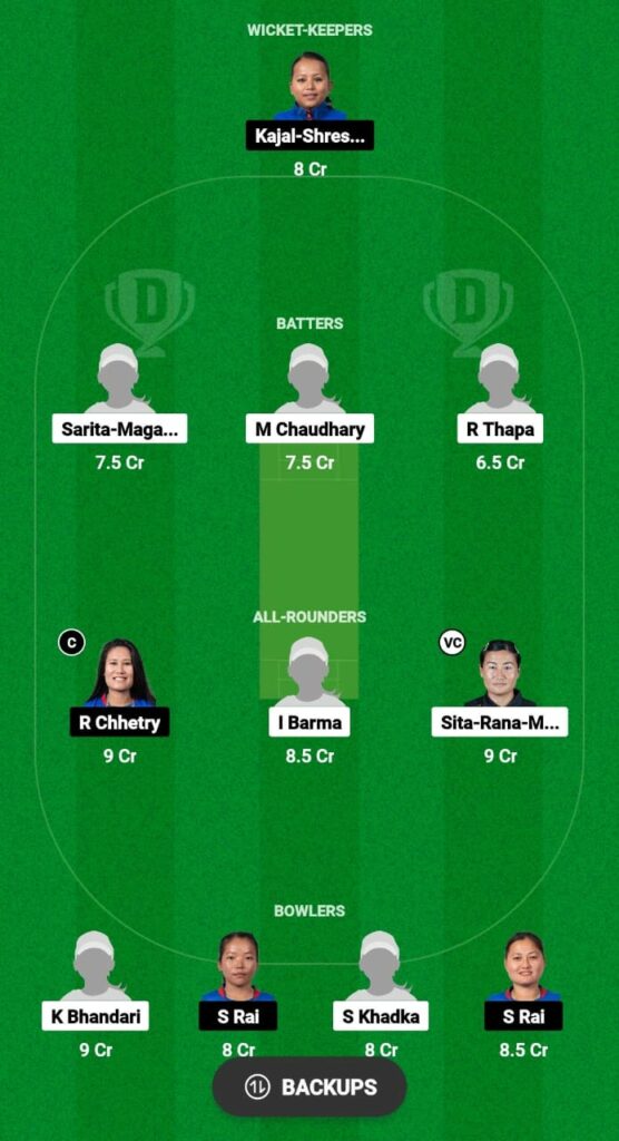 APF vs KPW Dream11 Prediction Fantasy Cricket Tips Dream11 Team Nepal Women's T20 