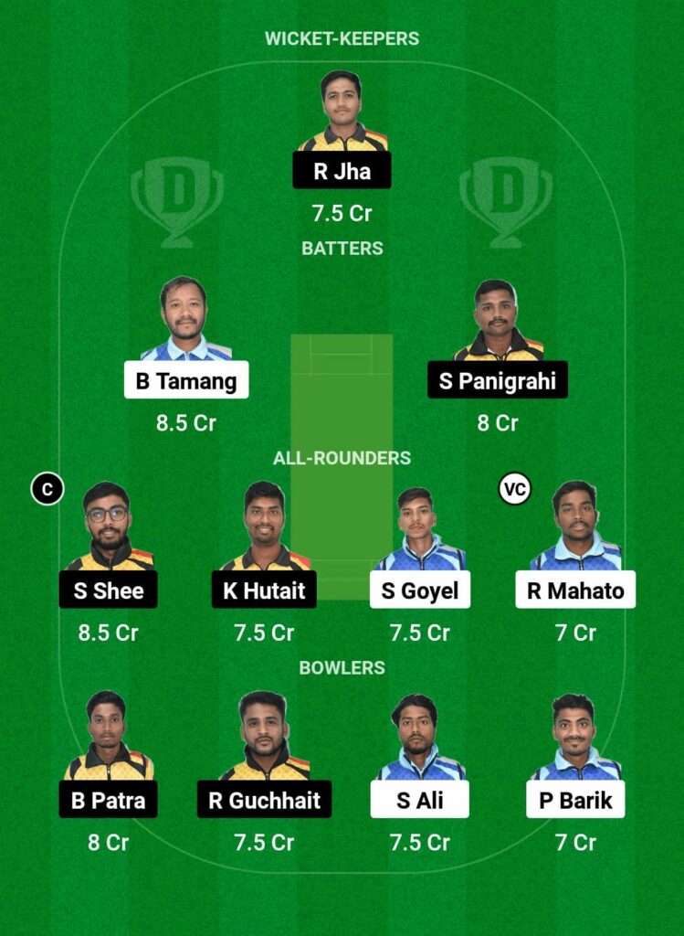 KF vs PMD Dream11 Prediction Fantasy Cricket Tips Dream11 Team Kolkata NCC T20 