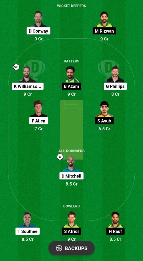 NZ vs PAK Dream11 Prediction Fantasy Cricket Tips Dream11 Team Pakistan Tour of New Zealand 