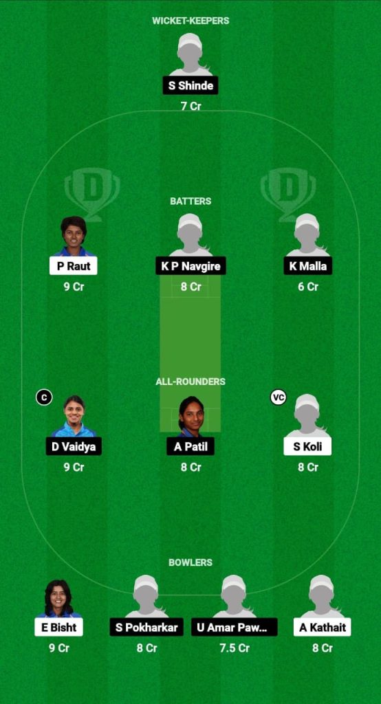 UT-W vs MAH-W Dream11 Prediction Fantasy Cricket Tips Dream11 Team Indian Women's Domestic OD 