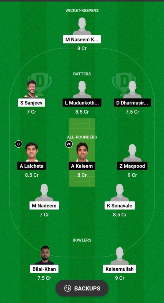 RUR vs DAT Dream11 Prediction Fantasy Cricket Tips Dream11 Team Oman D10 League 2024 