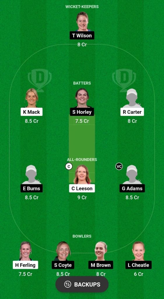 AM-W vs NSW-W Dream11 Prediction Fantasy Cricket Tips Dream11 Team Australian Women’s ODD 