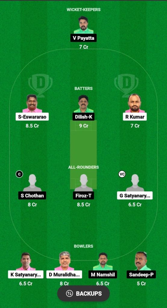 YXI vs MXI Dream11 Prediction Fantasy Cricket Tips Dream11 Team Pondicherry Masters T10 