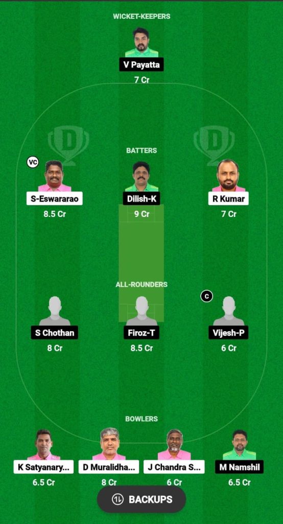 YXI vs MXI Dream11 Prediction Fantasy Cricket Tips Dream11 Team Pondicherry Masters T10 
