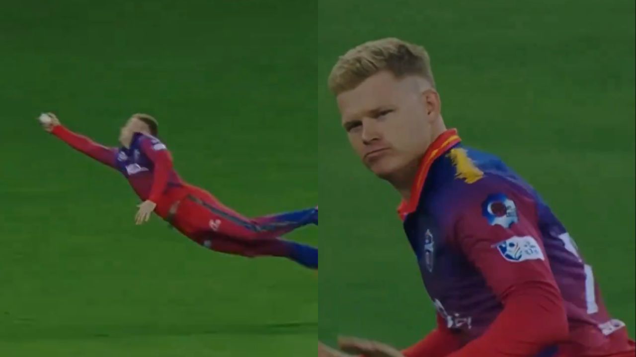 Watch: Sam Billings Grabs Exceptional Flying Catch To Dismiss Will Smeed In ILT20 2024