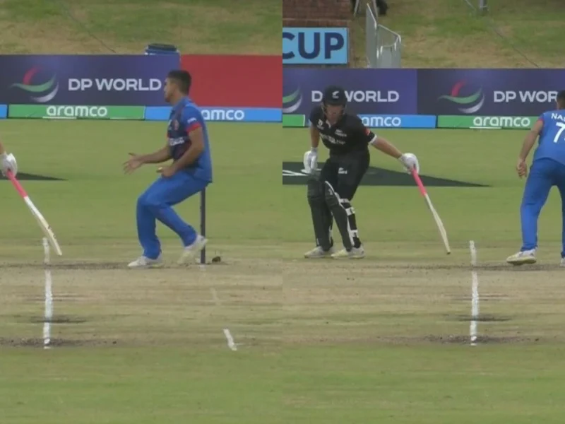 New Zealand vs Afghanistan Run Out At Non-strikers end, ICC Under 19 World Cup