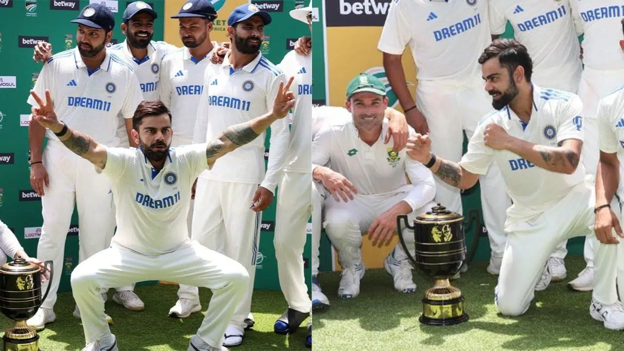 Virat Kohli in fun mood post Indias win