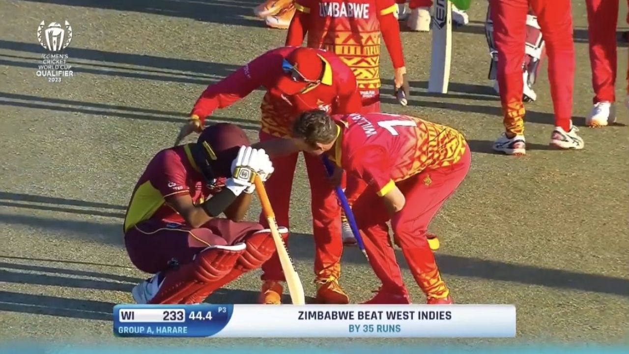 Zimbabwe win ICC Spirit of Cricket Award 2023 for consoling West Indies