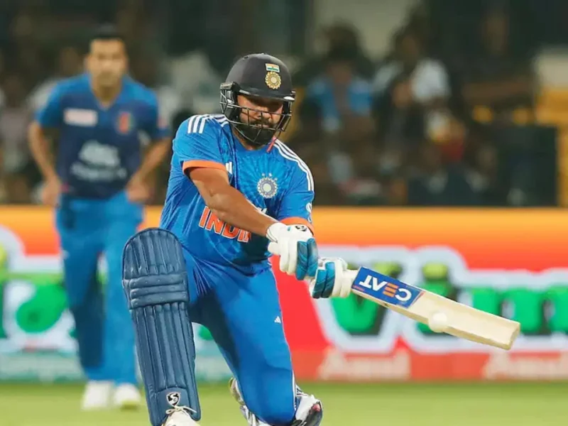 Rohit Sharma scored 121* in the third T20I