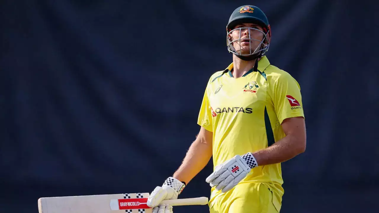 Aaron Hardie is ruled out of the T20I series against NZ