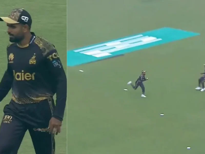 Babar Azam takes a blinder in PSL