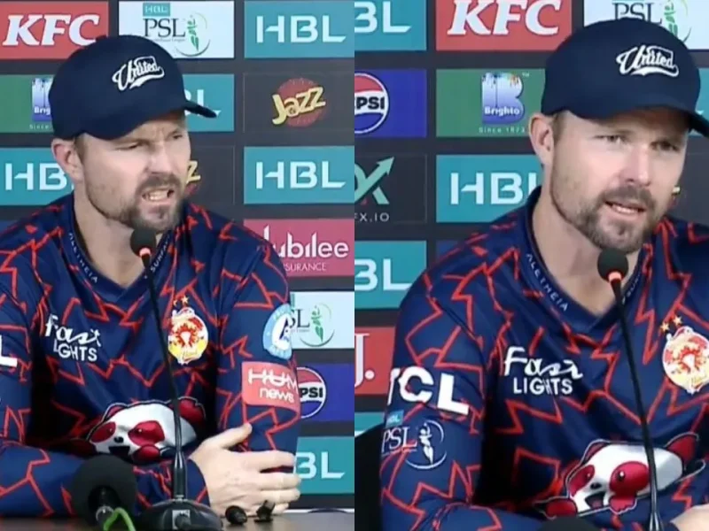 Watch: “You guys are hard on me” – Colin Munro struggles to deal with Karachi media
