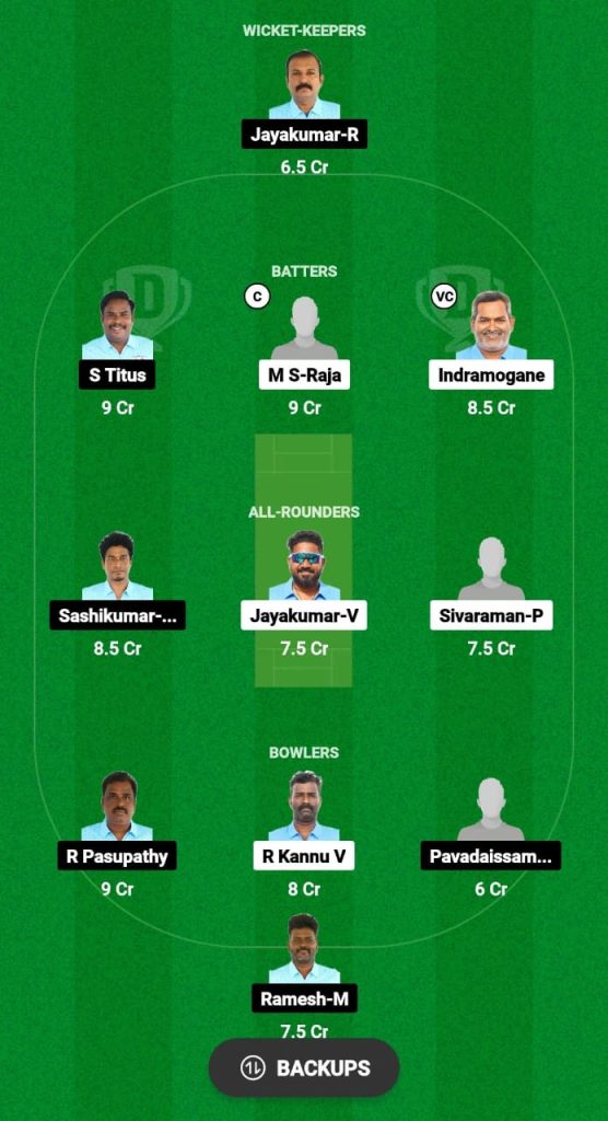 PWXI vs PNXI Dream11 Prediction Fantasy Cricket Tips Dream11 Team Pondicherry Masters T10 