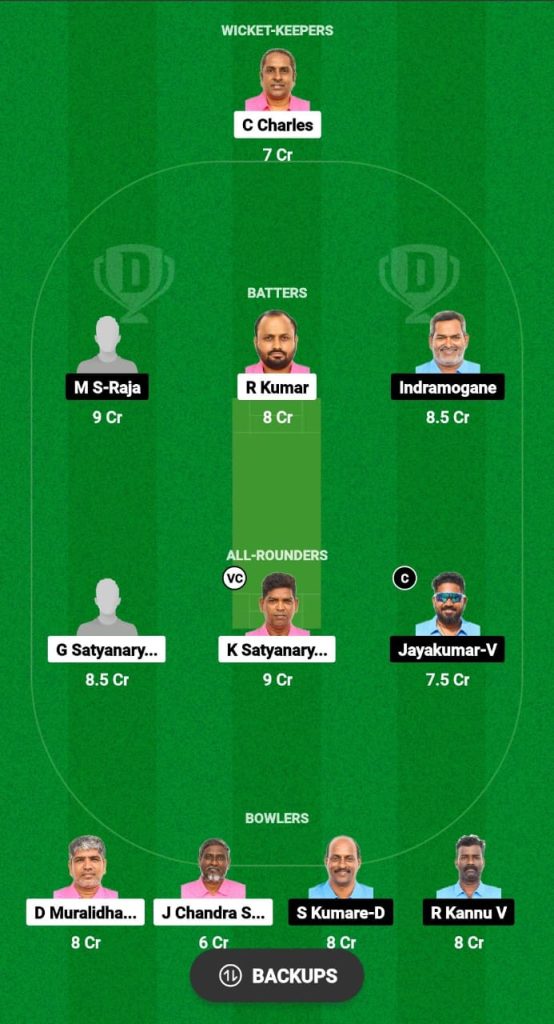 YXI vs PWXI Dream11 Prediction Fantasy Cricket Tips Dream11 Team Pondicherry Masters T10 