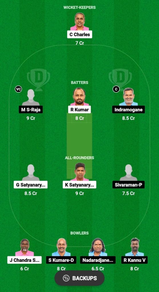 YXI vs PWXI Dream11 Prediction Fantasy Cricket Tips Dream11 Team Pondicherry Masters T10 