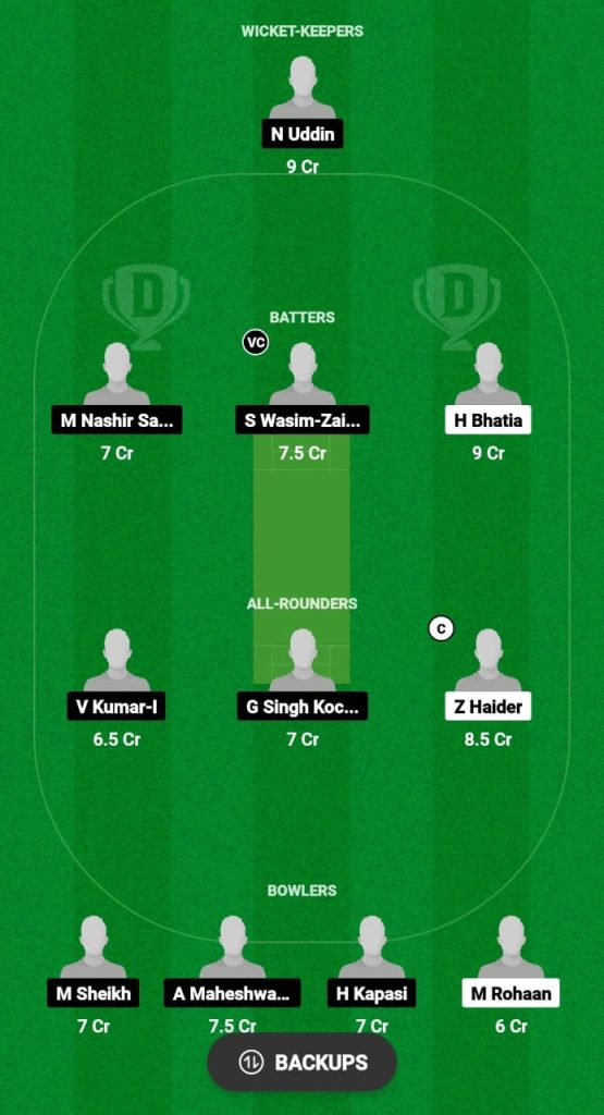 LOL vs SCP Dream11 Prediction Fantasy Cricket Tips Dream11 Team ICCA Arabian T20 League 