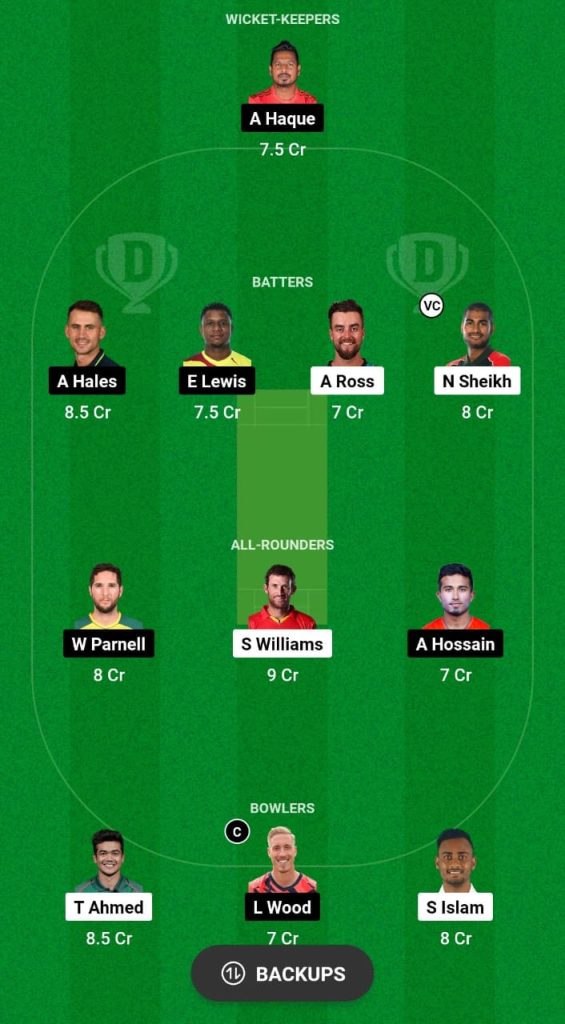 DD vs KHT Dream11 Prediction Fantasy Cricket Tips Dream11 Team BPL 2024 