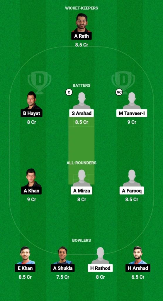 QAT vs HK Dream11 Prediction Fantasy Cricket Tips Dream11 Team Hong Kong Tour of Qatar 