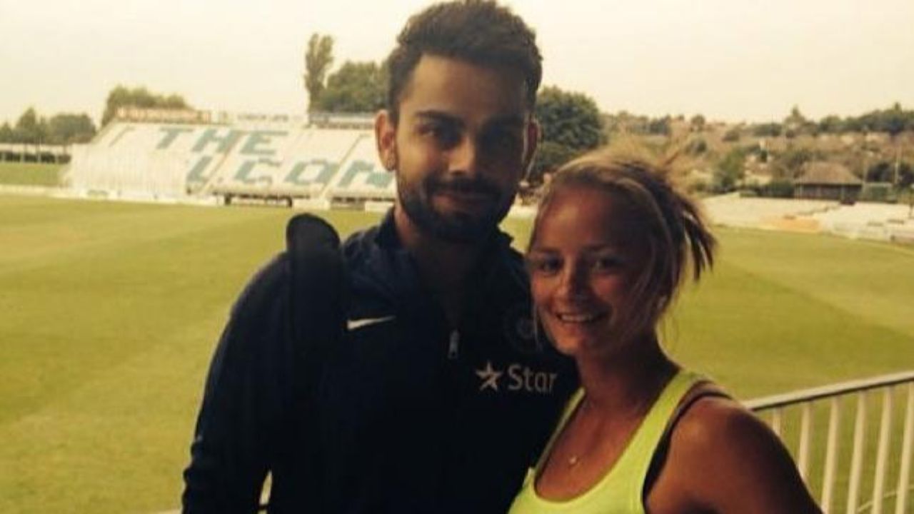 Danielle Wyatt and Virat Kohli