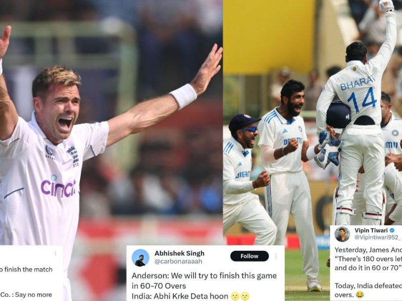 James Anderson trolled on Twitter