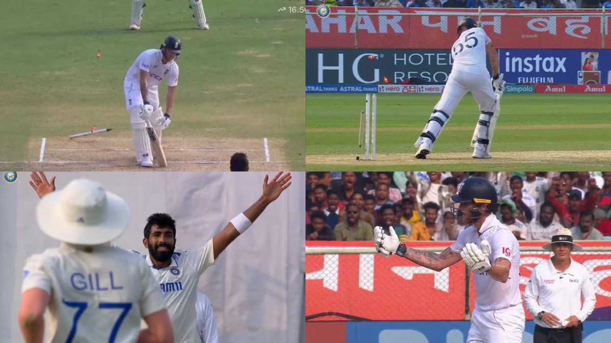 Jasprit Bumrah bamboozles Ben Stokes with 'bat-dropping' delivery