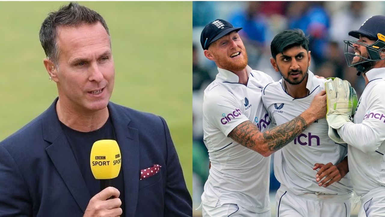 Michael Vaughan, Ben Stokes and Shoaib Bashir