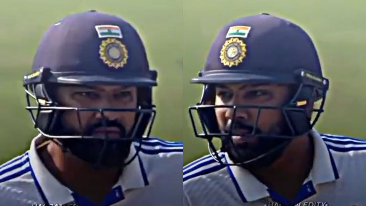 Rohit Sharma reaction to Shubman Gill dismissal
