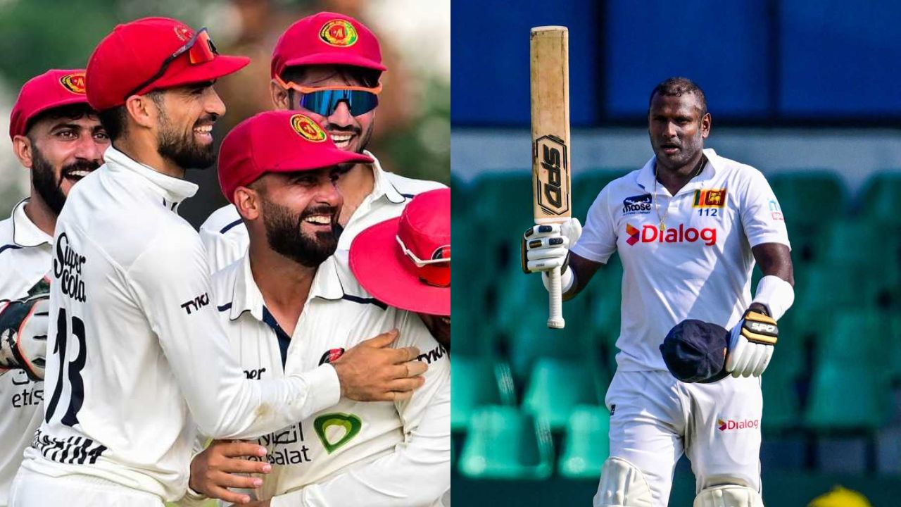 SL vs AFG Angelo Mathews, Sri Lanka vs Afghanistan