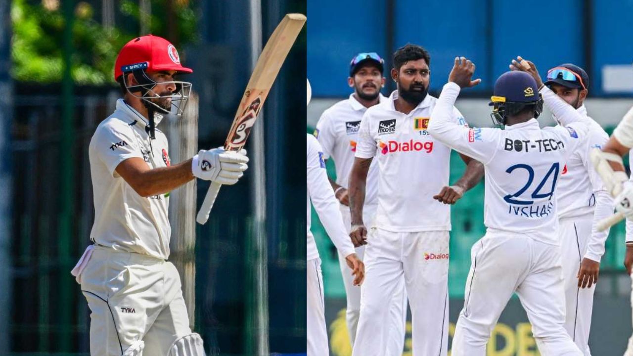 SL vs AFG scorecard, oneoff Test, day 4 highlights Ibrahim Zadran's