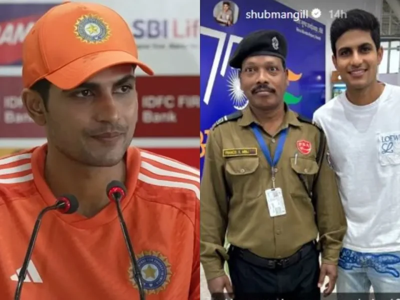 “Honored to meet him,” says Shubman Gill after meeting Robin Minz’s father at Ranchi airport