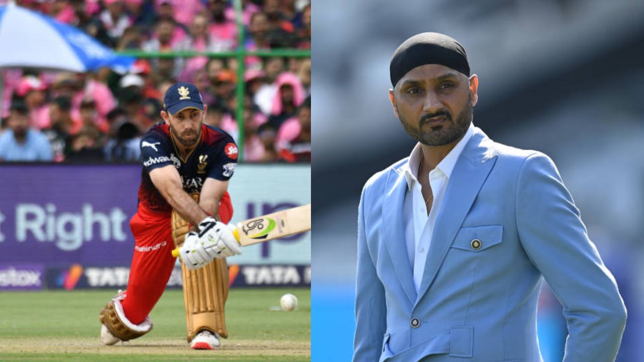 Glenn Maxwell and Harbhajan Singh