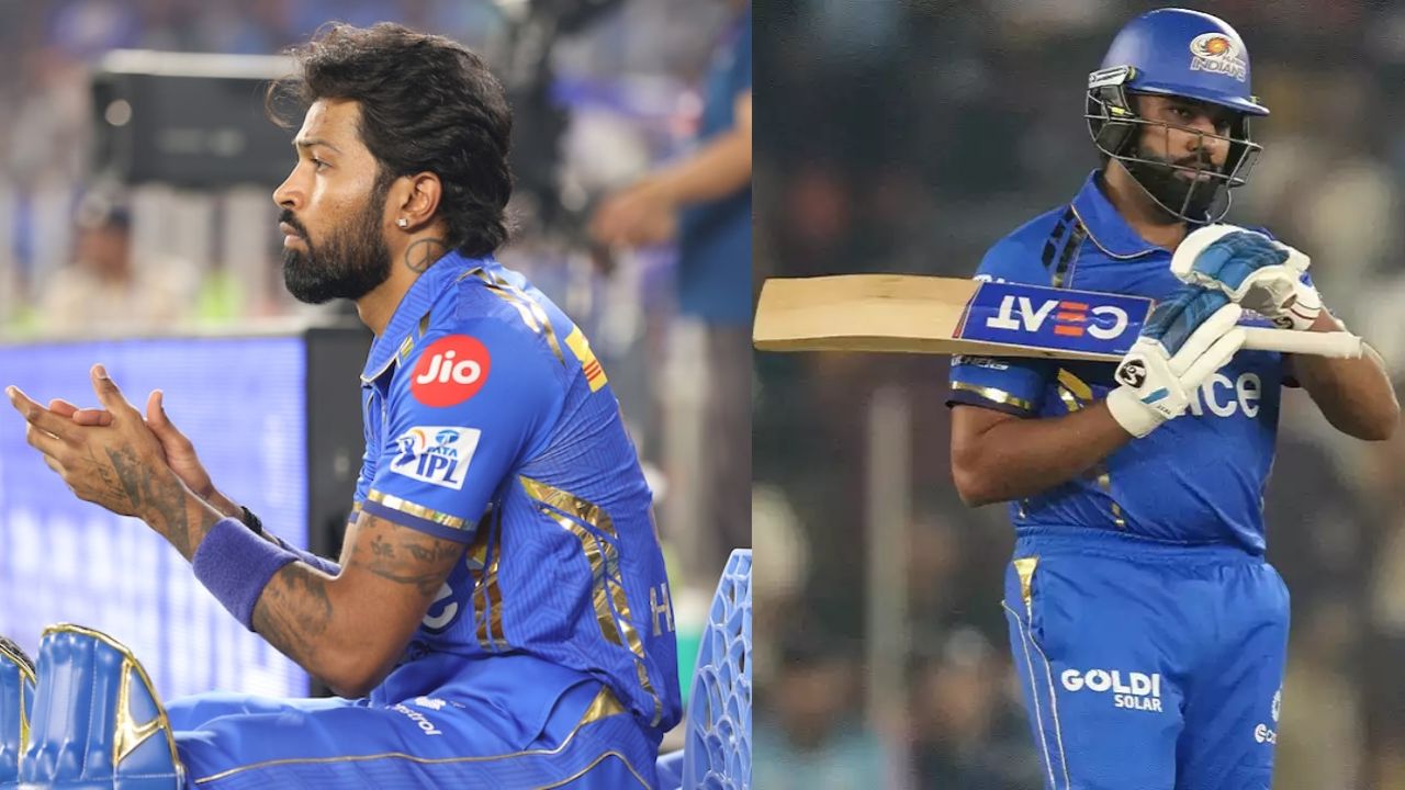 Hardik Pandya and Rohit Sharma
