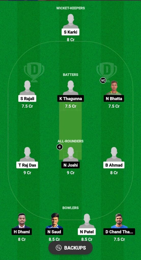 TAC vs SPP Dream11 Prediction Fantasy Cricket Tips Dream11 Team Nepal T20 Championship 