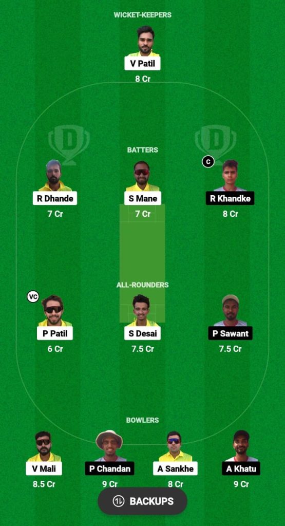 MSC vs PSC Dream11 Prediction Fantasy Cricket Tips Dream11 Team Maharashtra Clubs CL T20 2024 