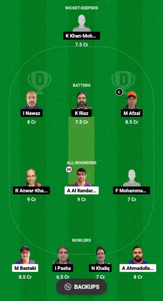 KTN vs TYR Dream11 Prediction Fantasy Cricket Tips Dream11 Team Kuwait Ramadan T10 Challengers Cup 2024 