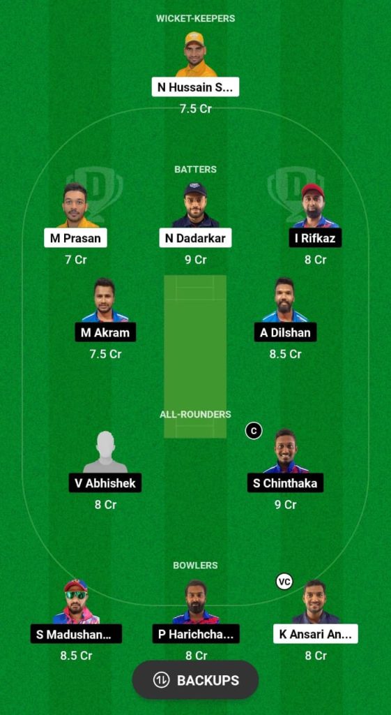 NCMI vs CECC Dream11 Prediction Fantasy Cricket Tips Dream11 Team Kuwait Ramadan T10 Elite League 2024 