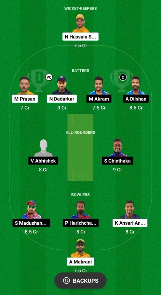 NCMI vs CECC Dream11 Prediction Fantasy Cricket Tips Dream11 Team Kuwait Ramadan T10 Elite League 2024 