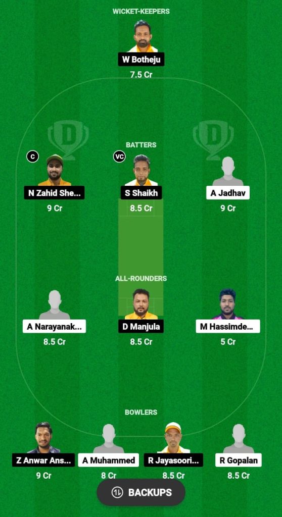 CU vs NCMB Dream11 Prediction Fantasy Cricket Tips Dream11 Team Kuwait Ramadan T10 Challengers Cup 2024 