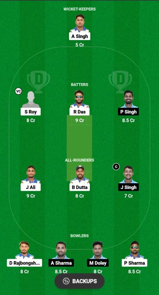 BCC vs SG Dream11 Prediction Fantasy Cricket Tips Dream11 Team Guwahati Premier League T20 