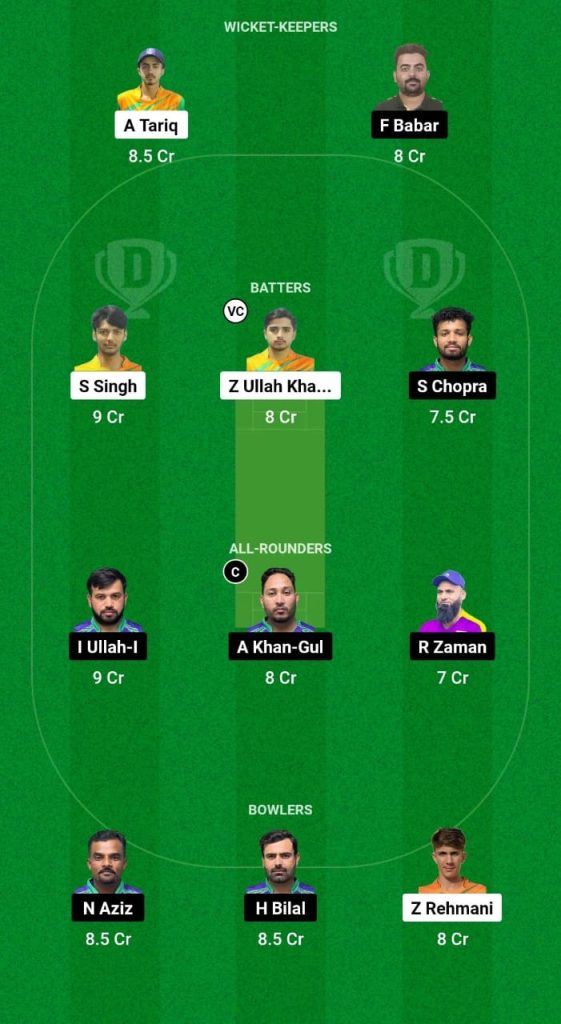 SVDJ vs PHT Dream11 Prediction Fantasy Cricket Tips Dream11 Team Sharjah Ramadan T20 