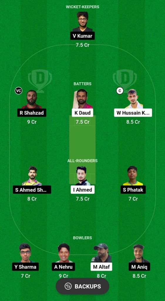 DT vs DCS Dream11 Prediction Fantasy Cricket Tips Dream11 Team ICC Academy Ramadan I10 