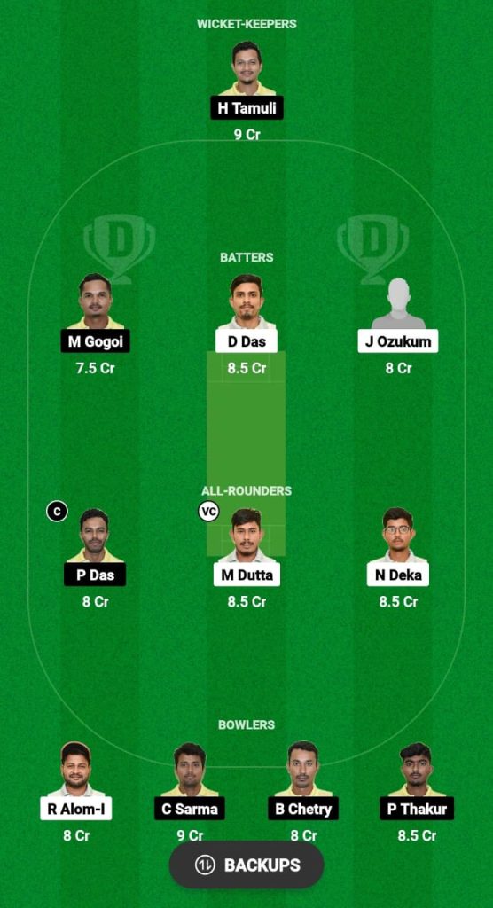 SCC vs NBC Dream11 Prediction Fantasy Cricket Tips Dream11 Team Guwahati Premier League T20 