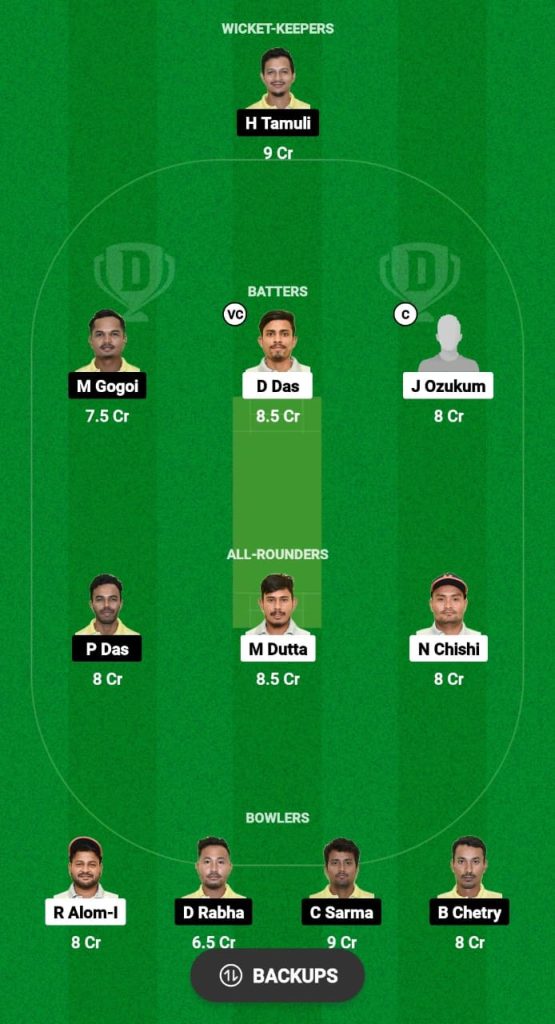 SCC vs NBC Dream11 Prediction Fantasy Cricket Tips Dream11 Team Guwahati Premier League T20 