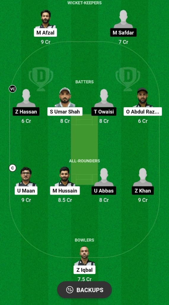 ALP vs KHE Dream11 Prediction Fantasy Cricket Tips Dream11 Team Sharjah Ramadan T20 