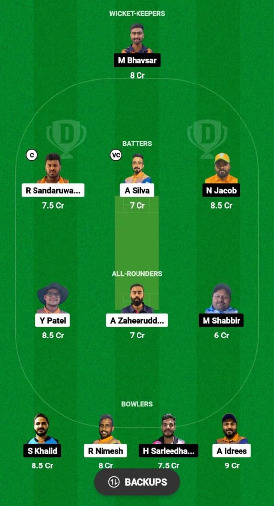 KS vs ARS Dream11 Prediction Fantasy Cricket Tips Dream11 Team Kuwait Ramadan T10 Elite League 2024 