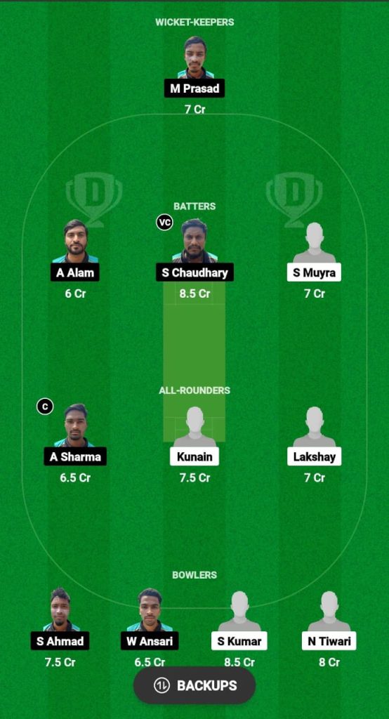 RYC vs KNC Dream11 Prediction Fantasy Cricket Tips Dream11 Team East UP T20 Club Championship 2024 