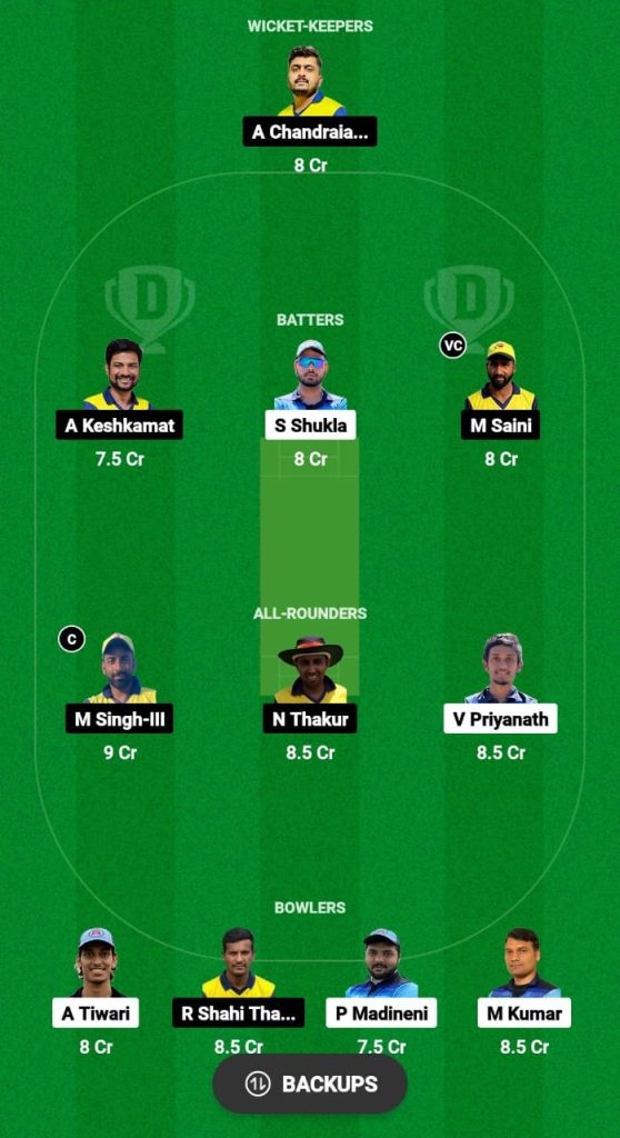 KAW vs TT Dream11 Prediction Fantasy Cricket Tips Dream11 Team JCL T10 