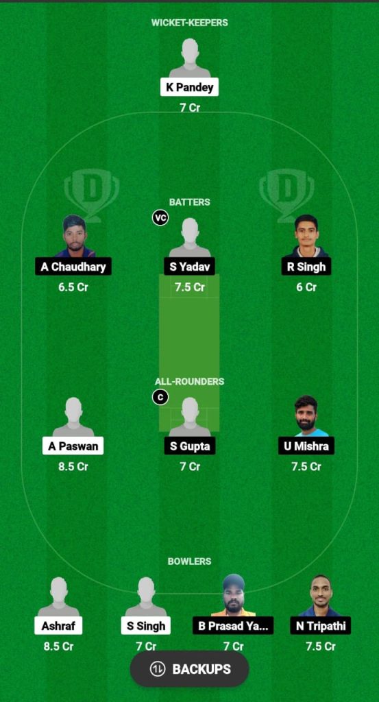 SKC vs LKC Dream11 Prediction Fantasy Cricket Tips Dream11 Team East UP T20 Club Championship 2024 