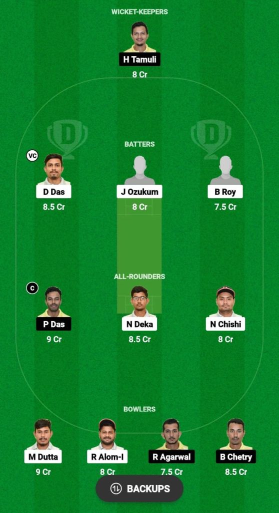 SCC vs NBC Dream11 Prediction Fantasy Cricket Tips Dream11 Team Guwahati Premier League T20